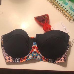 NWT Red Carter bandeau top size Small
